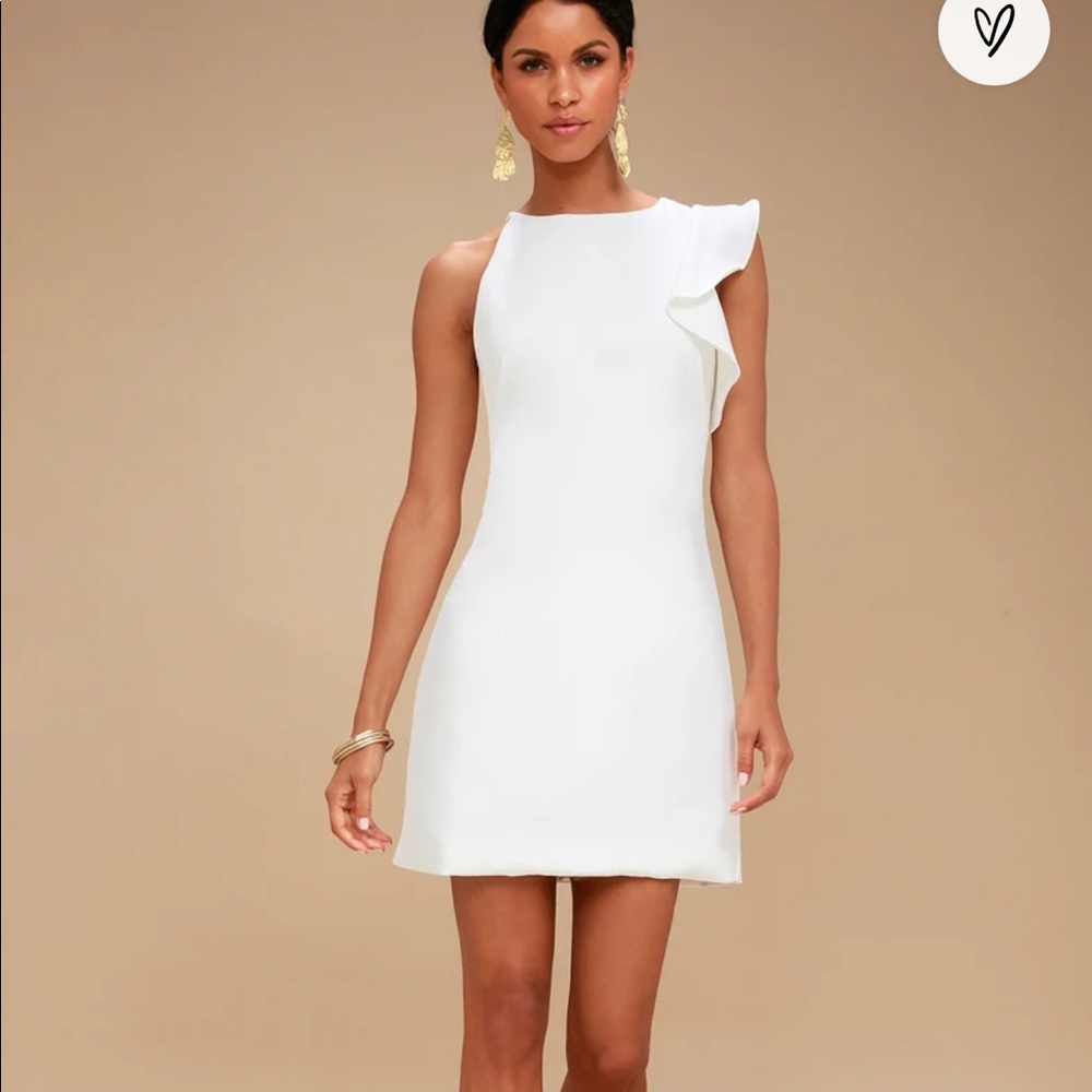White dress